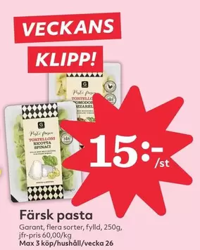 Garant - Färsk pasta