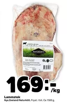Naturkött - Lammstek