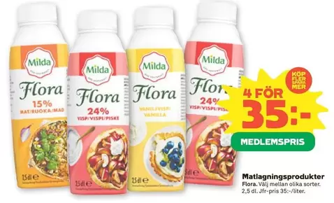 Milda - Flora