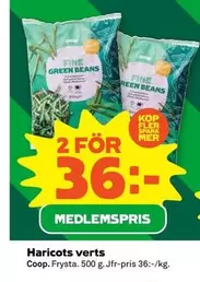 Coop - Haricots verts