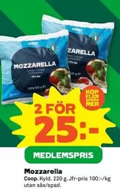 Coop - Mozzarella