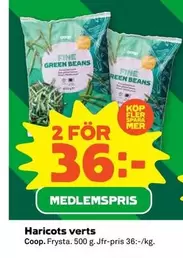Coop - Haricots verts