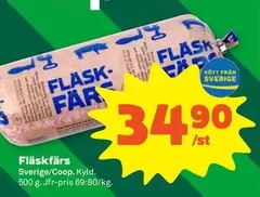 Coop - Fläskfärs