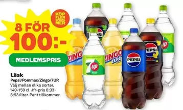 Pepsi - Pommac, Zingo, 7UP
