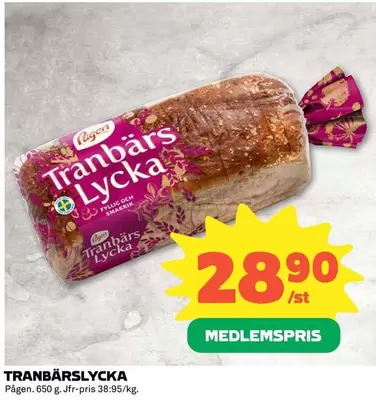 Pågen - TRANBÄRSLYCKA