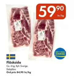 Fläsksida