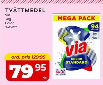 Via - TVÄTTMEDEL
