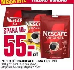 Nescafe - SNABBKAFFE