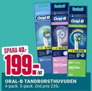 Oral B - TANDBORSTHUVUDEN