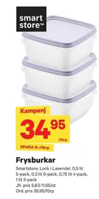 Smart - Frysburkar