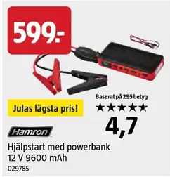 Hamron - Hjälpstart med powerbank