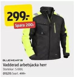 Bluewear - Vadderad arbetsjacka herr