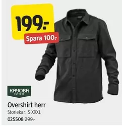 Overshirt herr