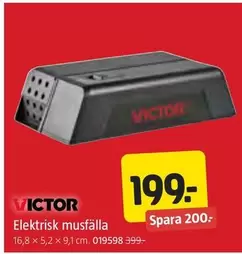 Elektrisk musfälla