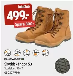 Bluewear - Skyddskängor S3