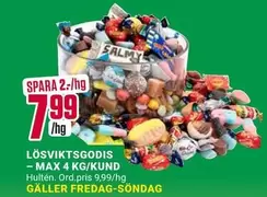 LÖSVIKTSGODIS