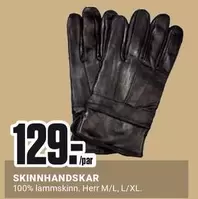 SKINNHANDSKAR