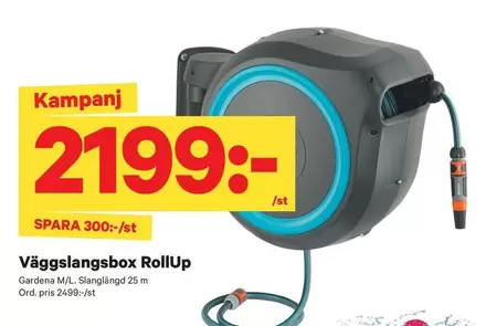 Gardena - Väggslangsbox RollUp