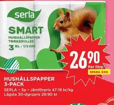 Serla - HUSHÅLLSPAPPER