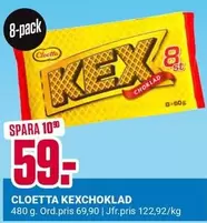 Cloetta - KEXCHOKLAD