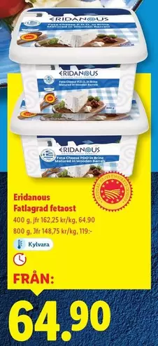 Eridanous - Fatlagrad fetaost