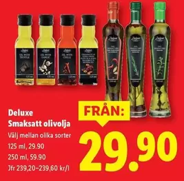 Deluxe - Smaksatt olivolja