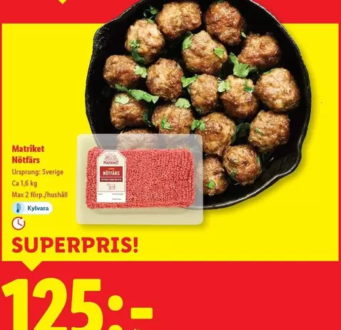 Nötfärs