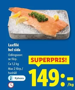 Laxfilé hel sida
