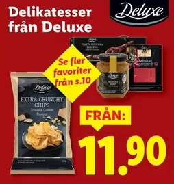 Deluxe - EXTRA CRUNCHY CHIPS