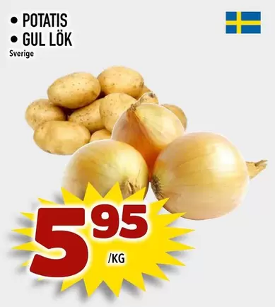 POTATIS GUL LÖK