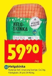 Nybergs Deli - Helgskinka