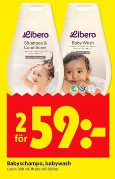 Libero - Babyschampo, babywash
