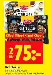 Scan - Köttbullar