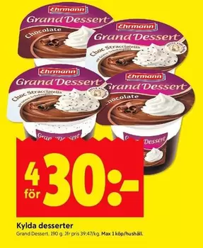 Ehrmann - Kylda desserter