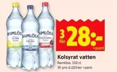 ramlösa - Kolsyrat vatten