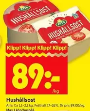 Arla - Hushållsost