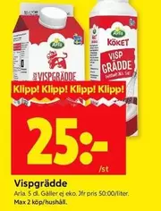 Arla - Vispgrädde