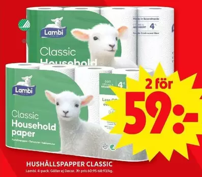 Lambi - HUSHÅLLSPAPPER CLASSIC