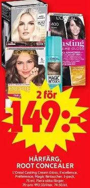 HÅRFÄRG, ROOT CONCEALER