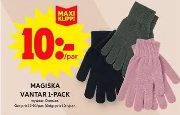 Mywear - MAGISKA VANTAR 1-PACK