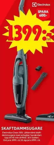 Electrolux - SKAFTDAMMSUGARE