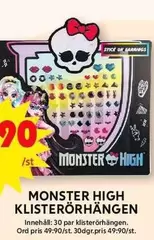 Monster High - KLISTERÖRHÄNGEN
