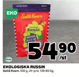 Saltå kvarn - EKOLOGISKA RUSSIN