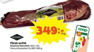 Naturkött - Färsk oxfilé