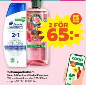 Rose - Schampo/balsam