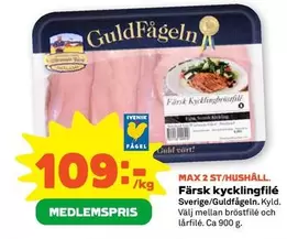 Guldfågeln - Färsk kycklingfilé