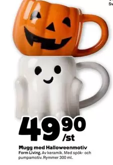 Mugg med Halloweenmotiv