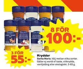 Santa Maria - Kryddor