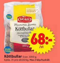Scan - Köttbullar