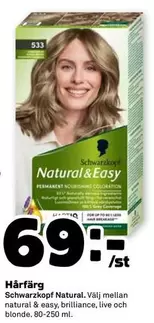 Schwarzkopf - Hårfärg